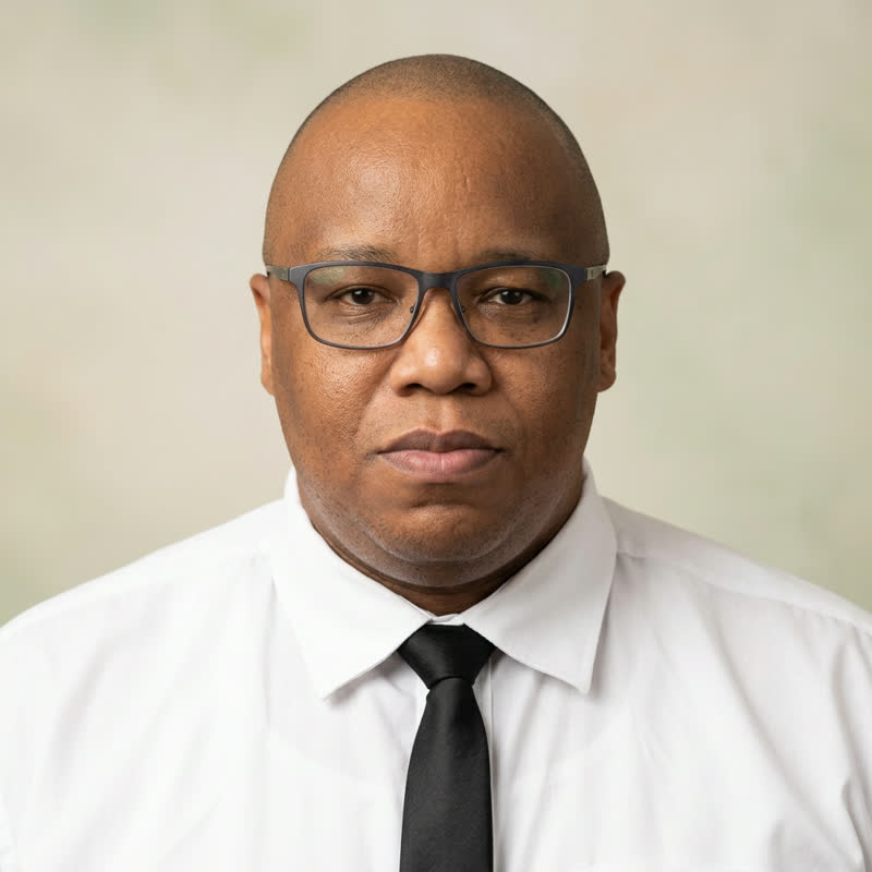 Portrait of Dr. M. Zondi